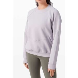 Lululemon City Sweat Crewneck Sweatshirt Size Women's 4